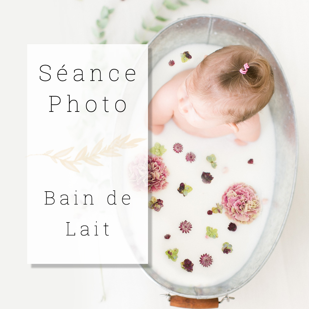 photos bain de lait, séance photo bébé toulouse