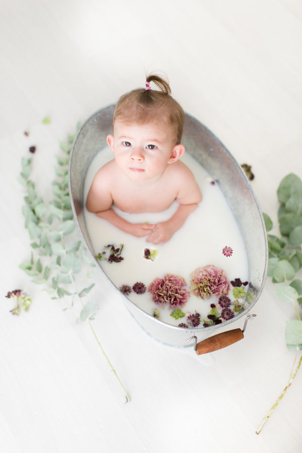 séance photos bain de lait bébé toulouse