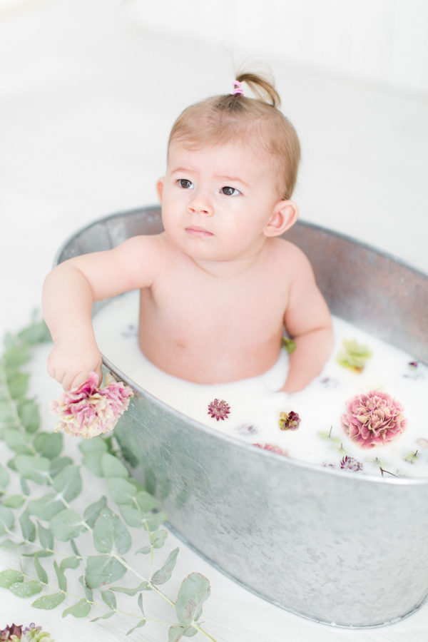 séance photos bain de lait bébé toulouse